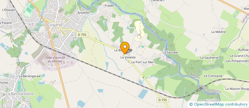 localisation de l'entreprise 478 961 766  à CUGAND