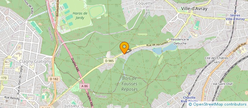 localisation de l'entreprise 478 991 532   VILLE-D'AVRAY