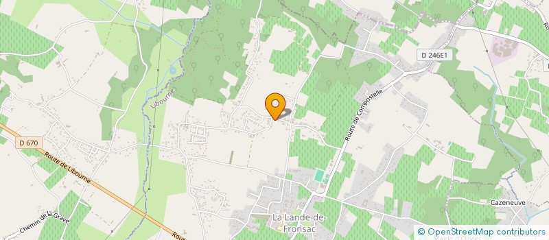 localisation de l'entreprise 479 026 924   LA LANDE-DE-FRONSAC