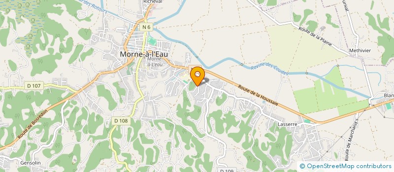 localisation de l'entreprise 479 078 156 à MORNE A L'EAU