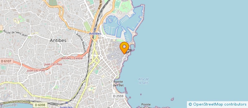 localisation de l'entreprise 479 080 129 à ANTIBES