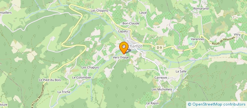 localisation de l'entreprise 479 084 386   DEUX-GROSNES