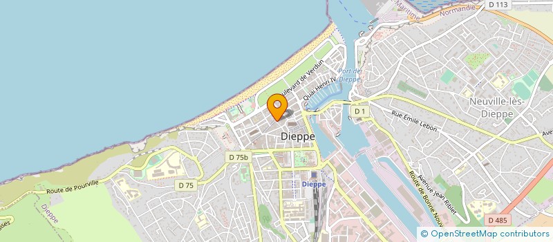 localisation de l'entreprise 479 143 729   DIEPPE