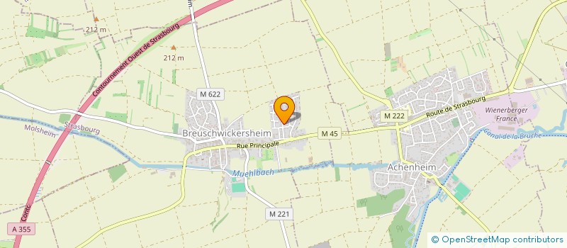 localisation de l'entreprise 479 161 101   ECKBOLSHEIM