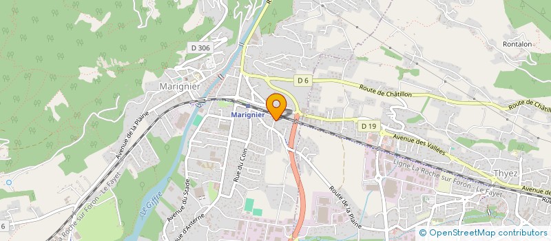 localisation de l'entreprise 479 164 451   MARIGNIER