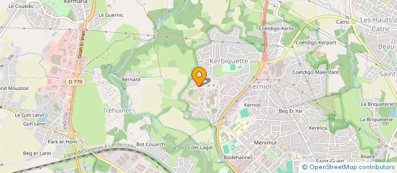 localisation de l'entreprise 479 218 232   CLOHARS-CARNOET