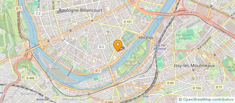 localisation de l'entreprise 479 243 727 à BOULOGNE-BILLANCOURT