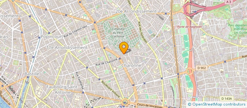 localisation de l'entreprise 479 321 481   PARIS