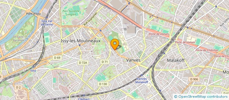 localisation de l'entreprise 479 416 521   VANVES