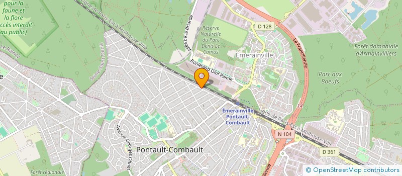 localisation de l'entreprise 479 465 684 à PONTAULT-COMBAULT
