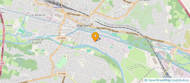 localisation de l'entreprise 479 492 472   VIERZON