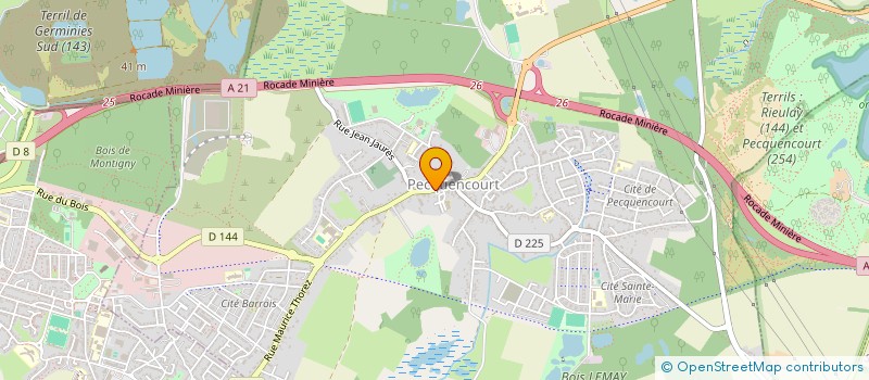 localisation de l'entreprise 479 492 597   PECQUENCOURT