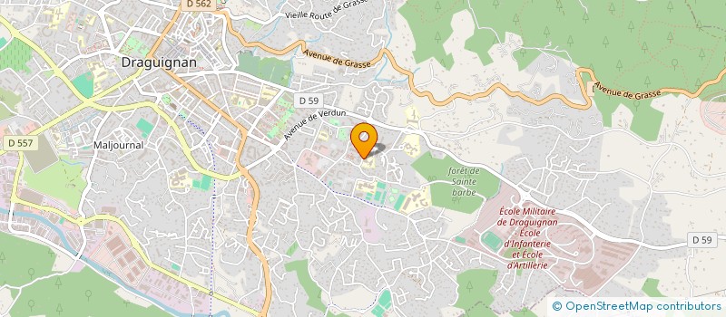 localisation de l'entreprise 479 495 889   DRAGUIGNAN