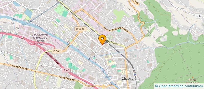 localisation de l'entreprise 479 550 196   CLUSES