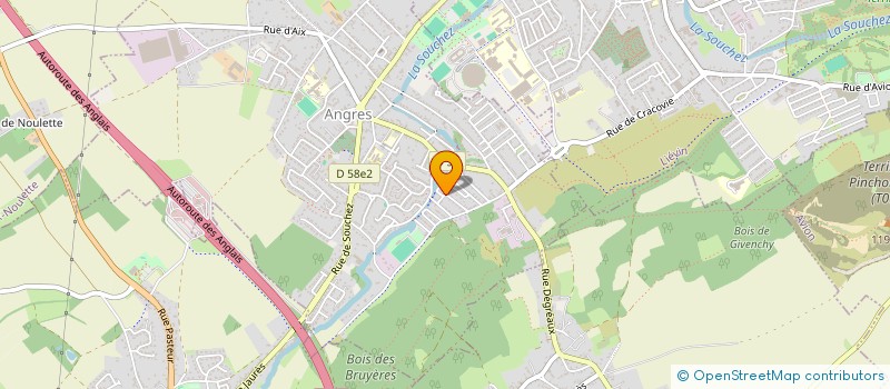 localisation de l'entreprise 479 598 567  à ANGRES