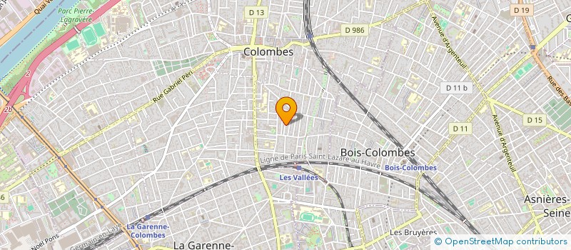 localisation de l'entreprise 479 610 826 à COLOMBES