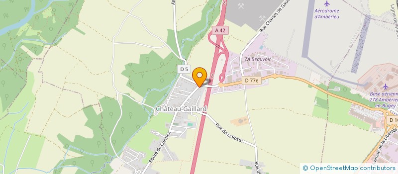 localisation de l'entreprise 479 680 050 à CHATEAU-GAILLARD