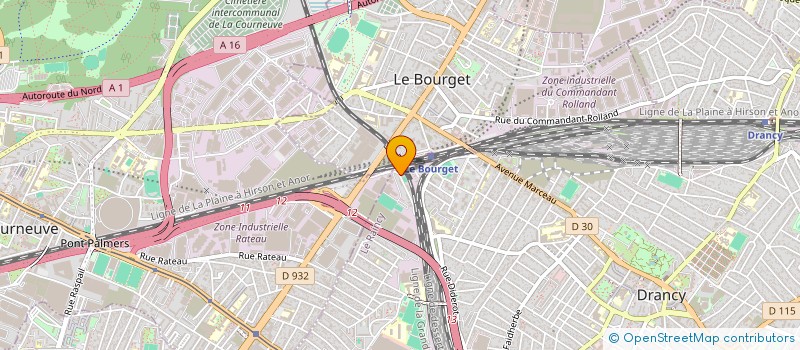 localisation de l'entreprise 479 690 265 à DRANCY