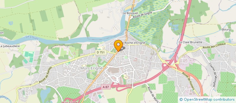 localisation de l'entreprise 479 713 844   MURS-ERIGNE