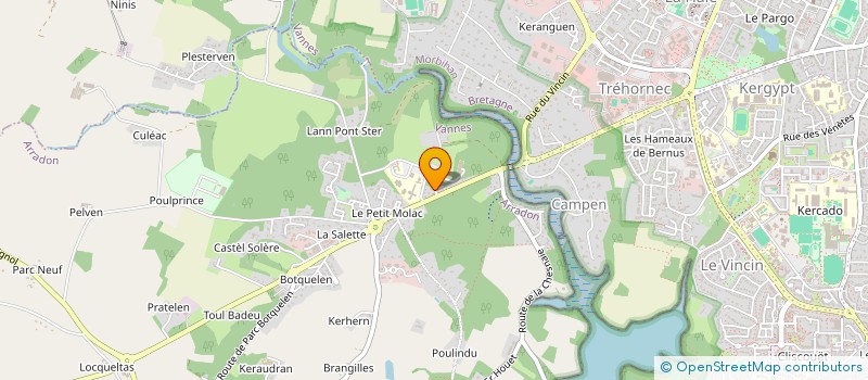 localisation de l'entreprise 479 773 236   ARRADON