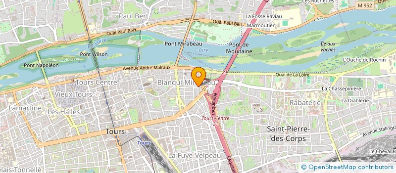 localisation de l'entreprise 479 810 582 à TOURS