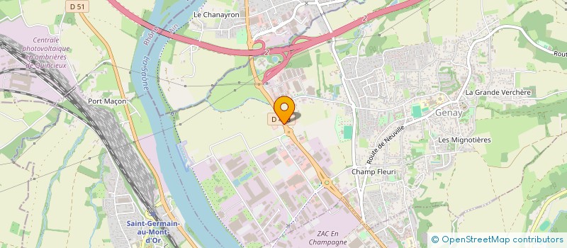 localisation de l'entreprise 479 825 531   GENAY