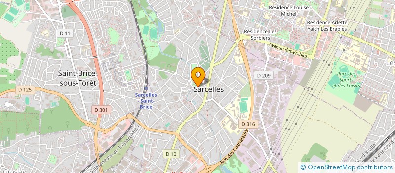 localisation de l'entreprise 479 855 280   SARCELLES