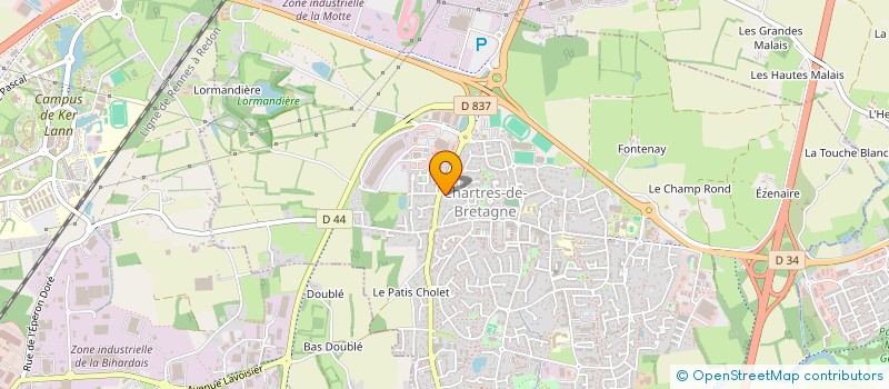 localisation de l'entreprise 479 873 259   CHARTRES-DE-BRETAGNE