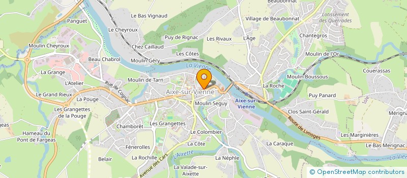 localisation de l'entreprise 479 899 403 à AIXE-SUR-VIENNE