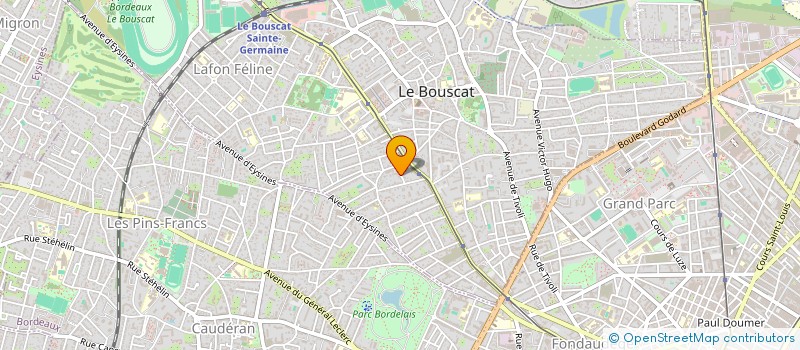 localisation de l'entreprise 479 950 776 à LE BOUSCAT