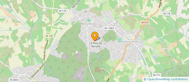 localisation de l'entreprise 479 957 508   VERGEZE