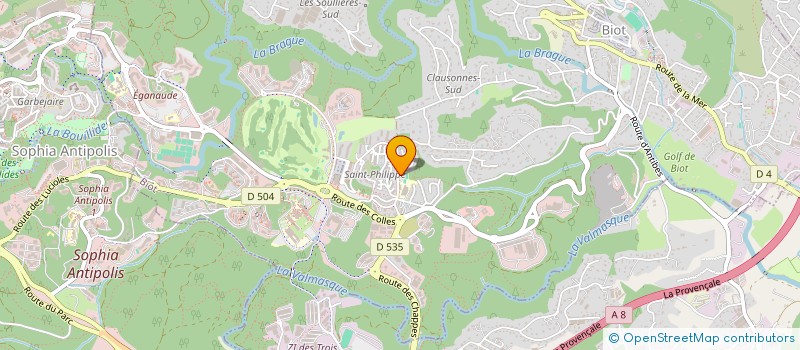 localisation de l'entreprise 479 961 252   BIOT