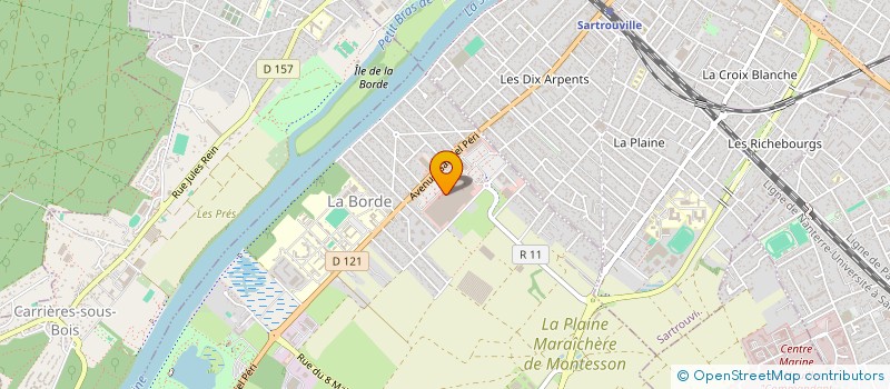 localisation de l'entreprise 47AG à MONTESSON