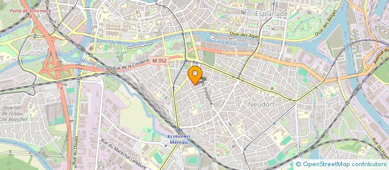 localisation de l'entreprise 48 à STRASBOURG