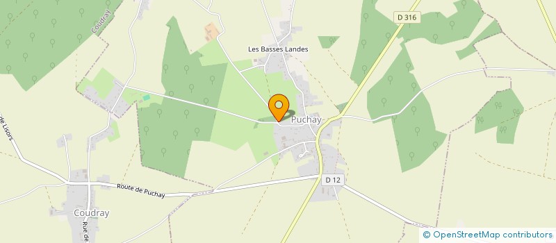 localisation de l'entreprise 48 DAMIETTE  PUCHAY