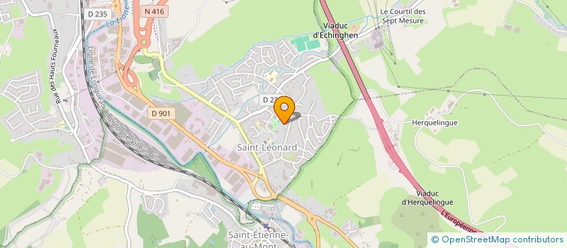 localisation de l'entreprise 48 LYAUTEY à SAINT-LEONARD