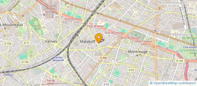 localisation de l'entreprise 480 007 434   VANVES