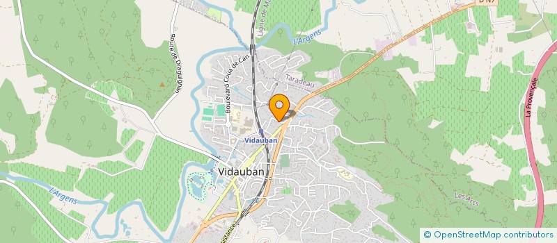 localisation de l'entreprise 480 045 368   DRAGUIGNAN