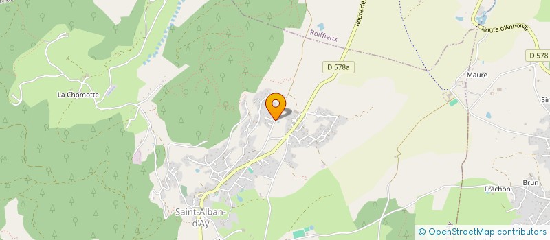 localisation de l'entreprise 480 074 210   SAINT-ALBAN-D'AY