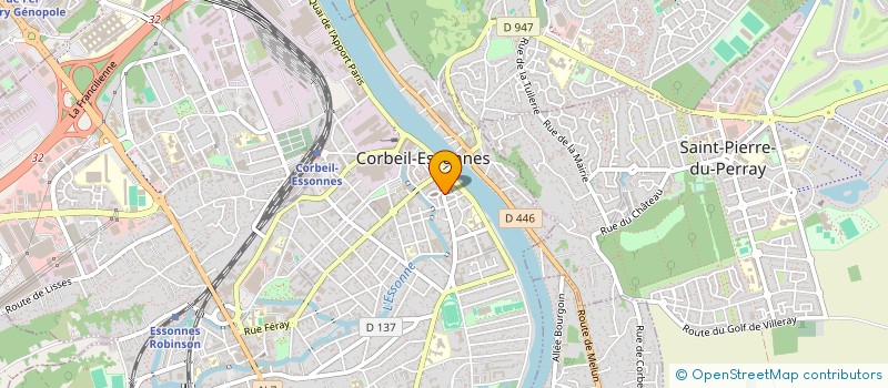 localisation de l'entreprise 480 124 866 à CORBEIL-ESSONNES