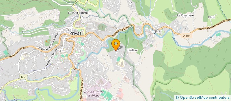 localisation de l'entreprise 480 186 337   PRIVAS