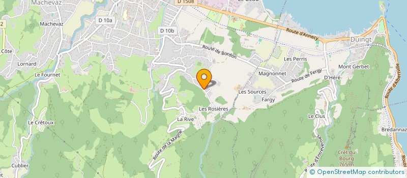 localisation de l'entreprise 480 206 150   SAINT-JORIOZ