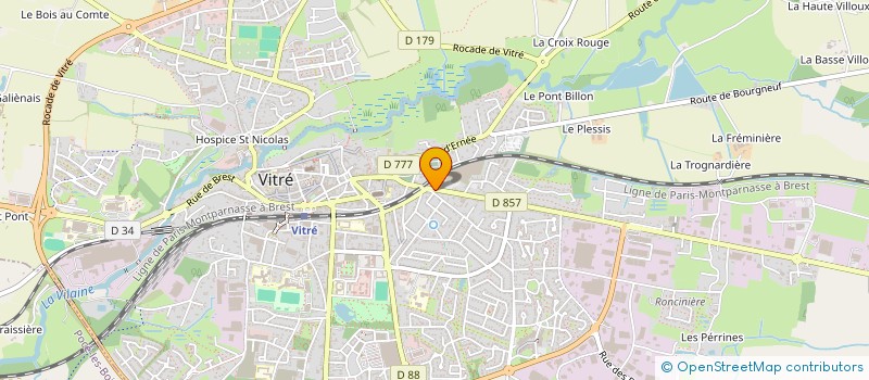 localisation de l'entreprise 480 207 398   VITRE