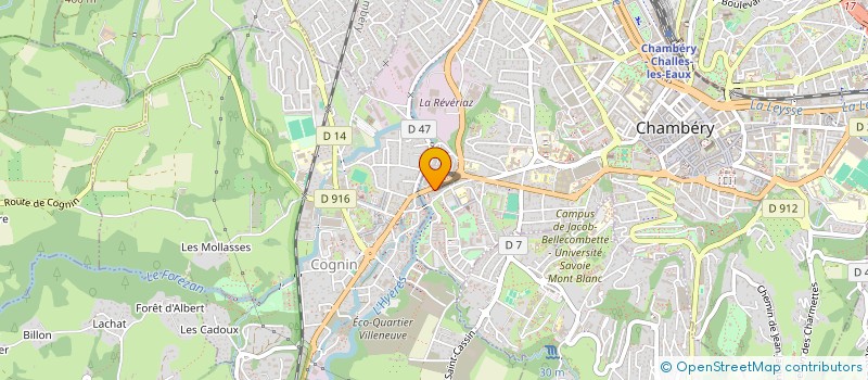 localisation de l'entreprise 480 252 261   CHAMBERY