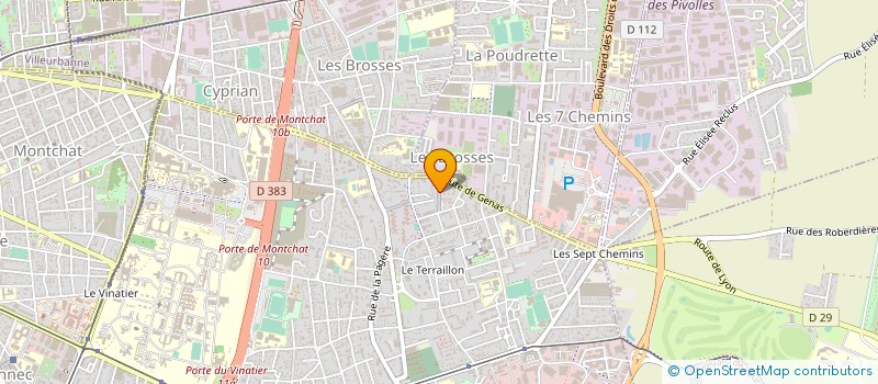 localisation de l'entreprise 480 304 476   VILLEURBANNE