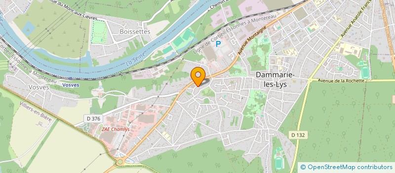 localisation de l'entreprise 480 311 448 à DAMMARIE-LES-LYS