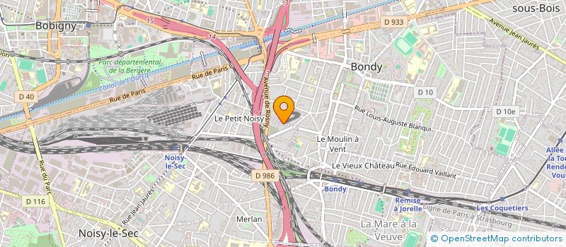 localisation de l'entreprise 480 345 594  à NOISY LE SEC