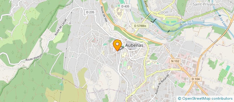 localisation de l'entreprise 480 395 268 à LA ROCHE-SUR-YON