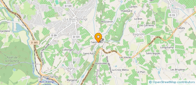 localisation de l'entreprise 480 427 087   LEGNY