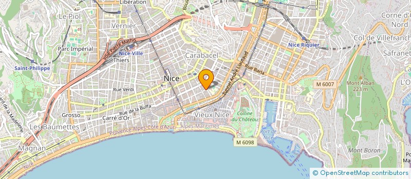 localisation de l'entreprise 480 438 829   NICE